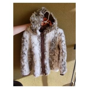 Russel taylor real faux fur coat